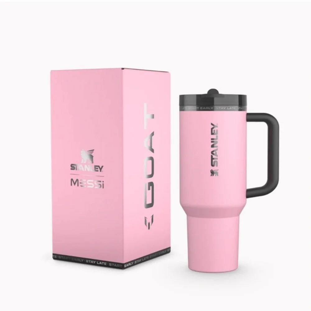 ๐๐ Messi x Stanley 40oz Quencher ProTour Tumbler flowstate tumbler water bottle - Picture 1 of 6